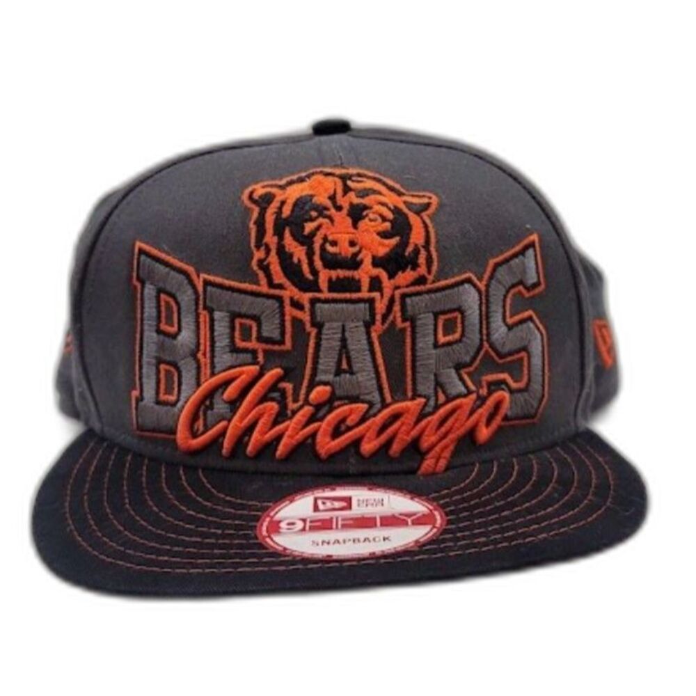 Chicago Bears Football 9FIFTY Snapback Hat New Era NFL Heavy Embroidery VTG OS